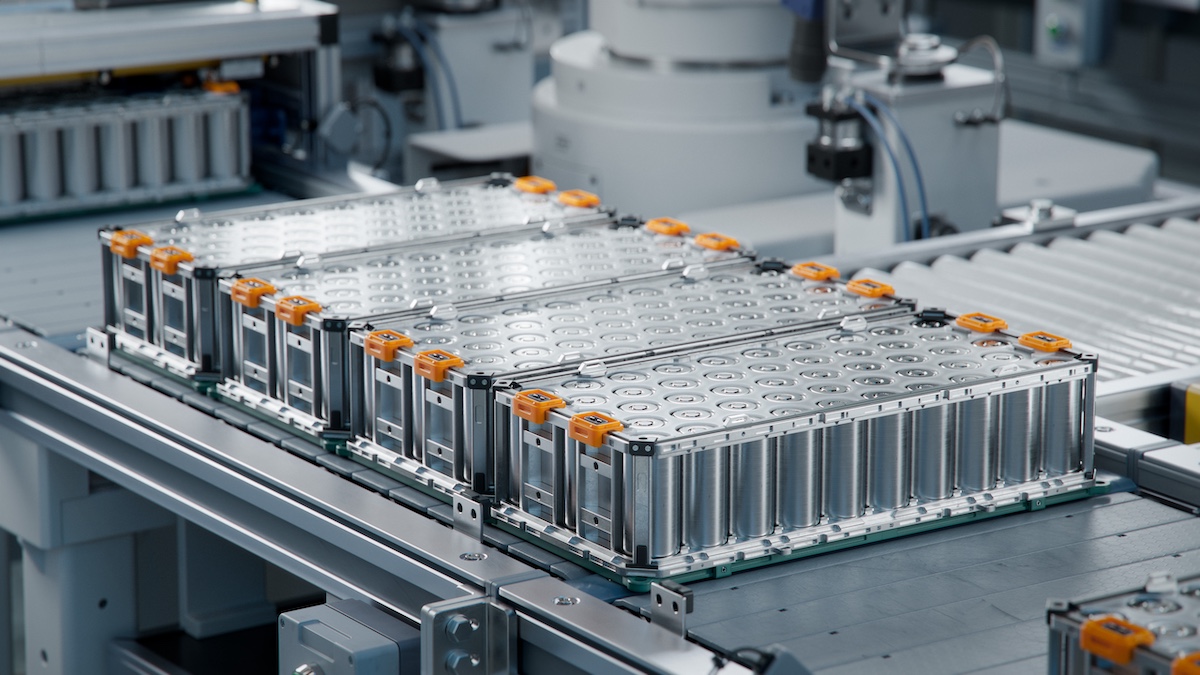 EV battery production emissions